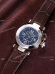 Best AAA Cartier Pasha Copy Watch SS Blue Dial Blue Leather 28mm (4)_th.jpg